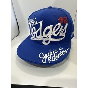 Brooklyn ‎ Dodgers Hand painted Jackie Robinson 42- Hatco- 7 3/4 Size- New
